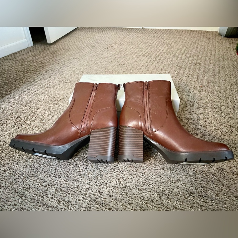🆕 Naturalizer Wilde Waterproof Boot in Cappuccino sz. 11 - Picture 5 of 7